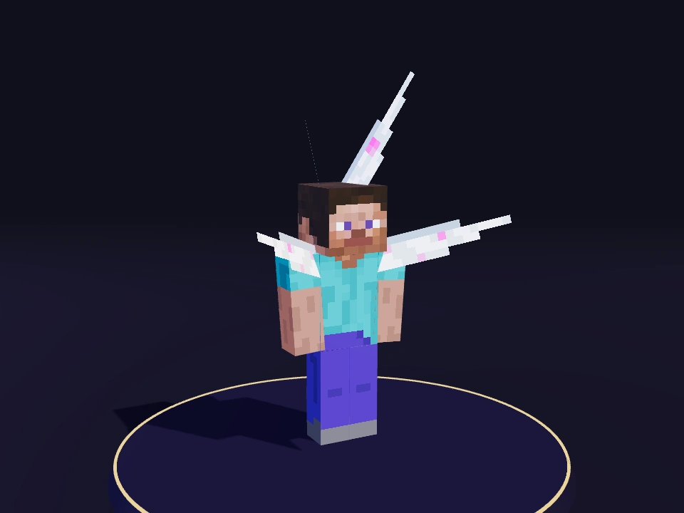 بال پری صورتی